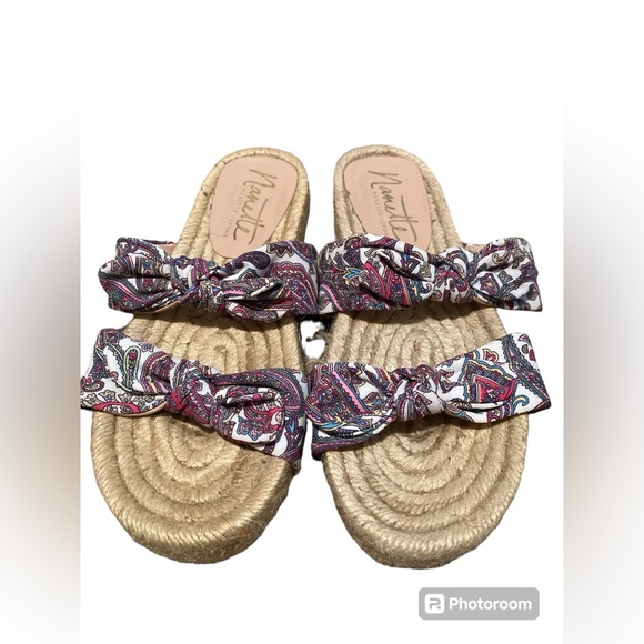 Nanette Lepore LILY ESPADRILLE SANDAL women’s slides/sandals. Size 6. - Picture 11 of 12